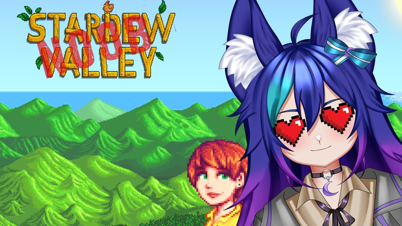 Lunako’s Stardew Valley Mastery Run W./ Bopin & Ifenya #StardewValley #vtuber #Shorts #vtuber #en