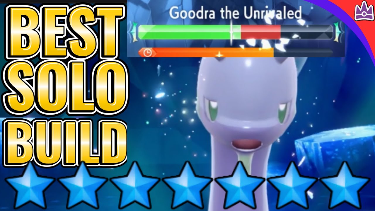 ЛУЧШАЯ СБОРКА для СОЛО-рейда GOODRA 7 звезд на покемонов Скарлет и Вайолет!