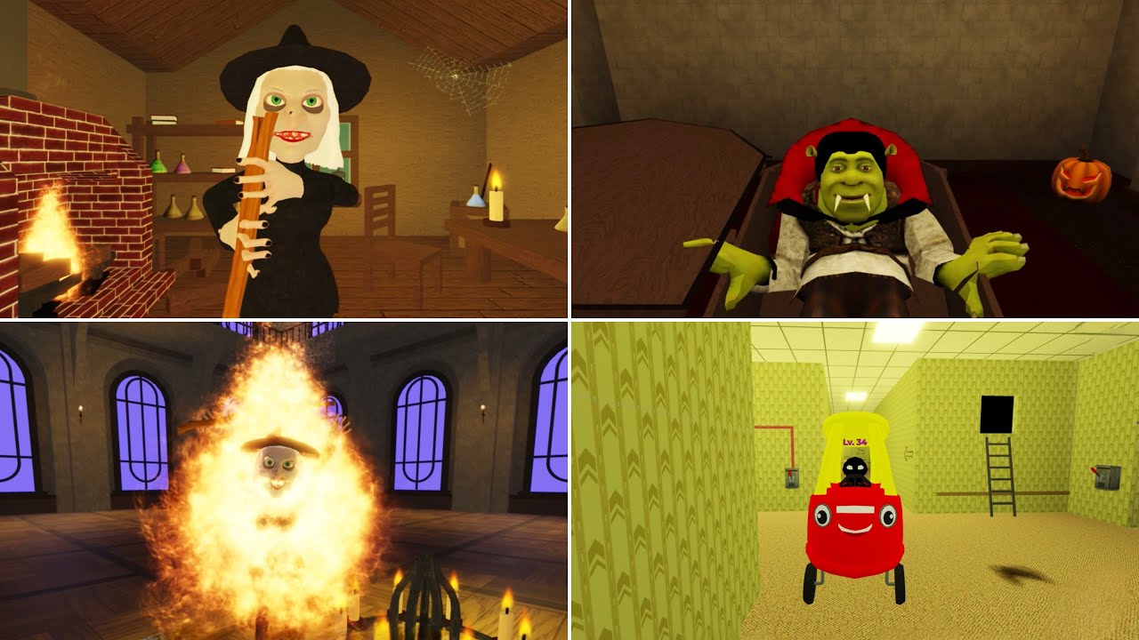 I Unlocked ALL 10 Halloween Crates in Shrek in the Backrooms (10 Keys Challenge) Full Walkthrough