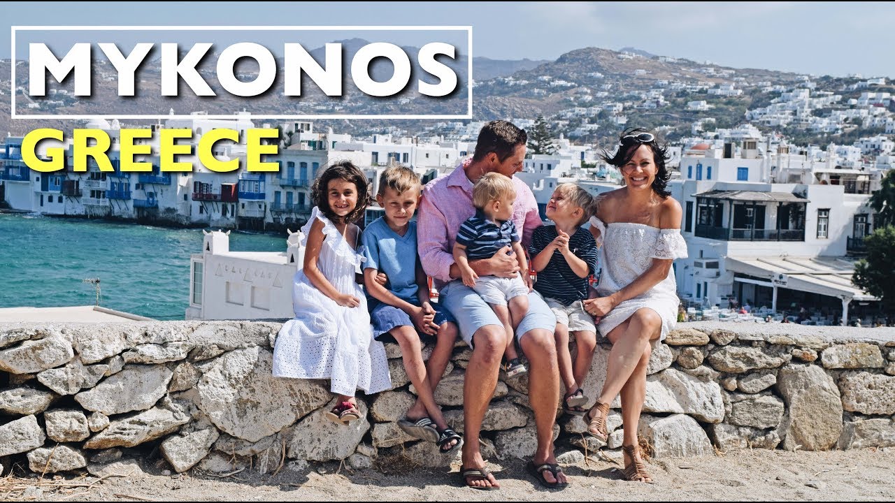 MYKONOS, GREECE IS SUPER KID FRIENDLY!!! | Our Big Fat Greek Adventure | Ep. 8