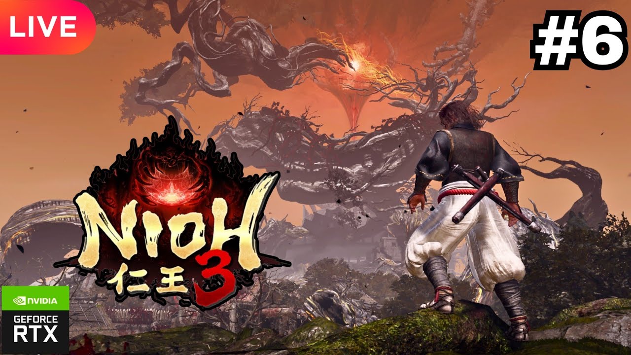 NIOH 3 PC Playthrough (Katana & Tonfa)Full Exploration Day 5 Live