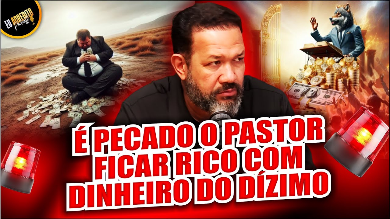 PASTOR SEZAR CAVALCANTE FALA QUE PASTORES QUE FICAM RICOS COM O DÍZIMO DA IGREJA ESTÃO EM PECADO