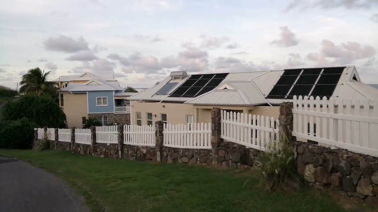 ST. KITTS HOUSE TOUR AND CENTRAL AMERICAN RESIDENCY COMPARISON