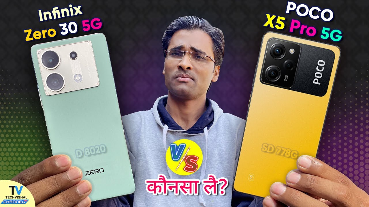 Infinix Zero 30 5g vs POCO X5 Pro 5g Camera Test, Speed Test Which is BETTER? | Infinix Zero 30 5g