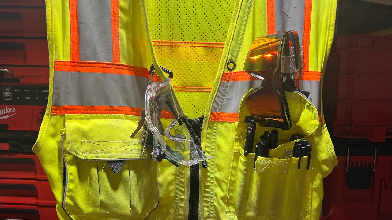 Going over my premium black series, surveyor vest by Kishigo