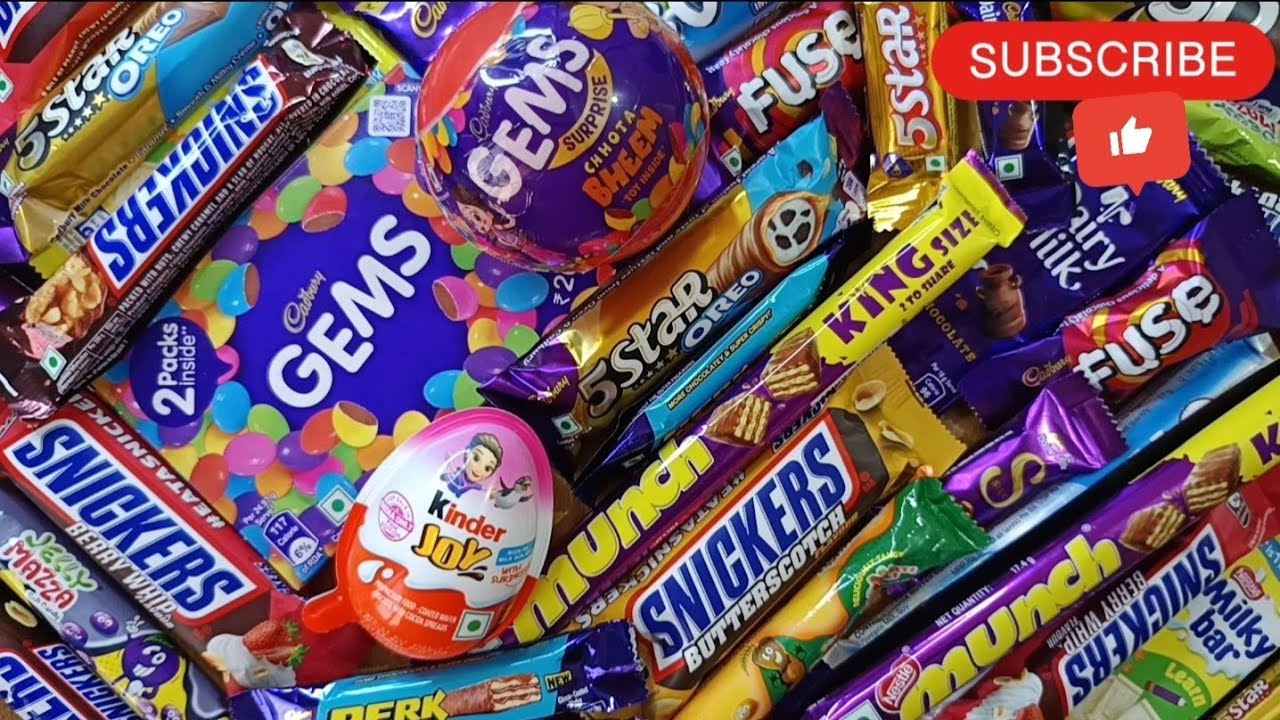 Lot'S of Candy opening with Chocolate Opening #candy #candyopening #chocolate ASMR