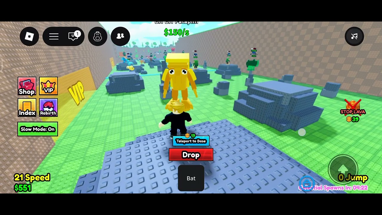 I played Roblox with my friend 😎 