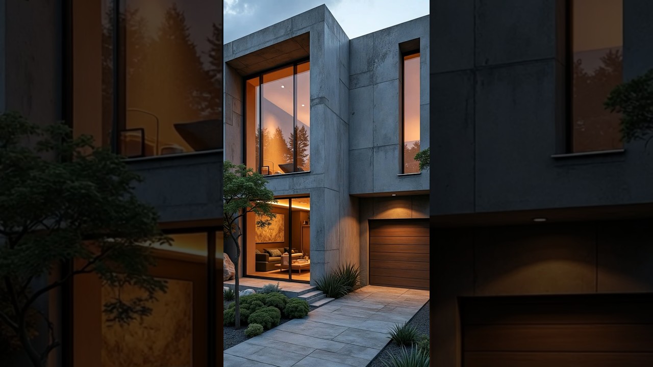 Inside a Brutalist Dream Home! 😍🏡 | Ultra-Modern Concrete House Tour