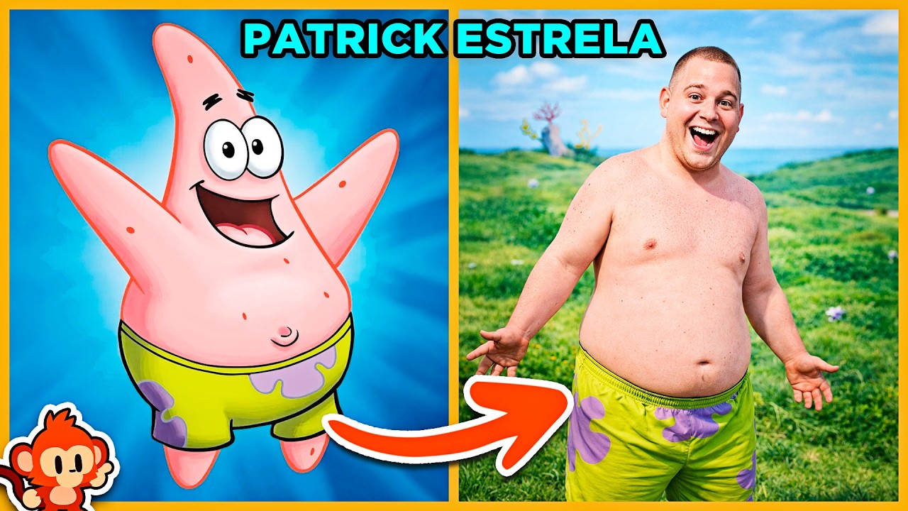 🧽BOB ESPONJA | 🔊 ADIVINA POR LA VOZ | Cómo serían los personajes HUMANOS🧽⭐🦑🐿️ |🐵#monoquiz