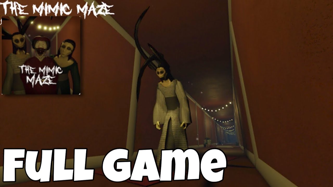 Roblox - The Mimic Maze Gingerbread House [Christmas Event] Full Game
