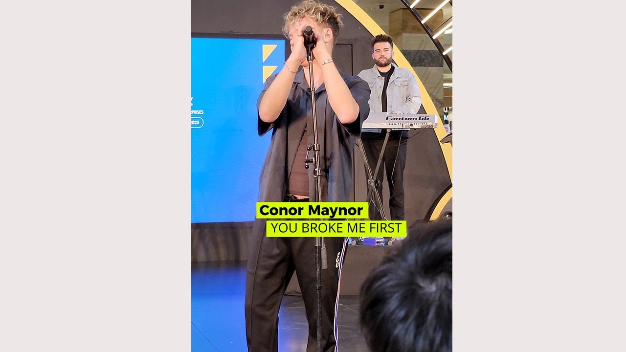 Show : Conor Maynard U Broke Me First 4k Live Show at MCC #Dubai | #iexperience