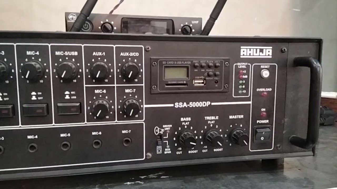 ahuja 5000 dp amplifier