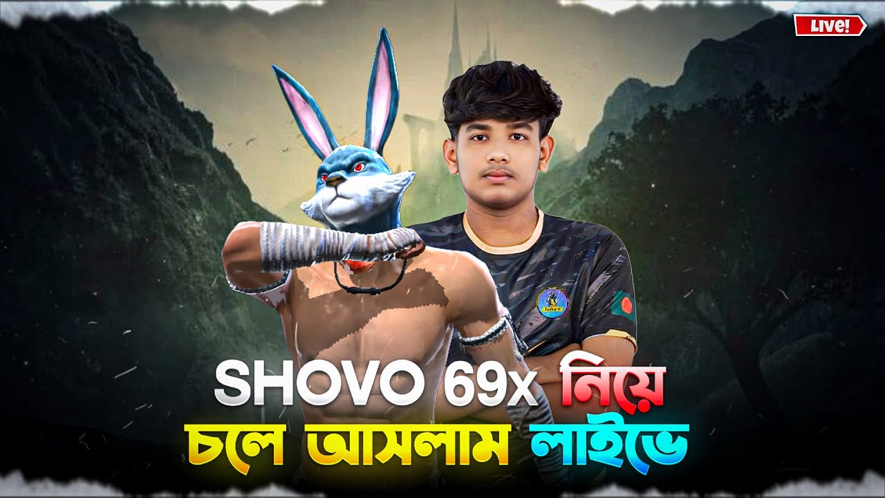 SAMIR LIVE with SHOVO 69x ❤️ #fflive #tournament #roaddtoglory #raadvaiyt