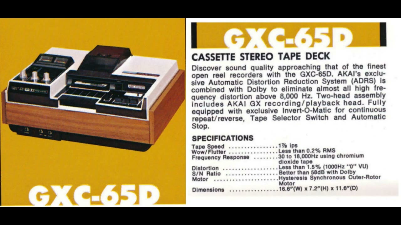 Из КАТАЛОГА  AKAI - (1970,s) Audio Catalog AKAI - (1970,s) Audio Catalog