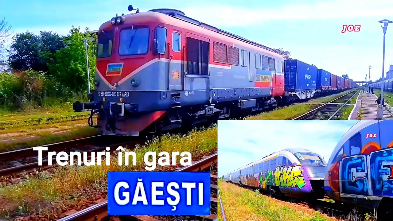Trenuri in gara GAESTI (Jud. Dambovita) Linia 101