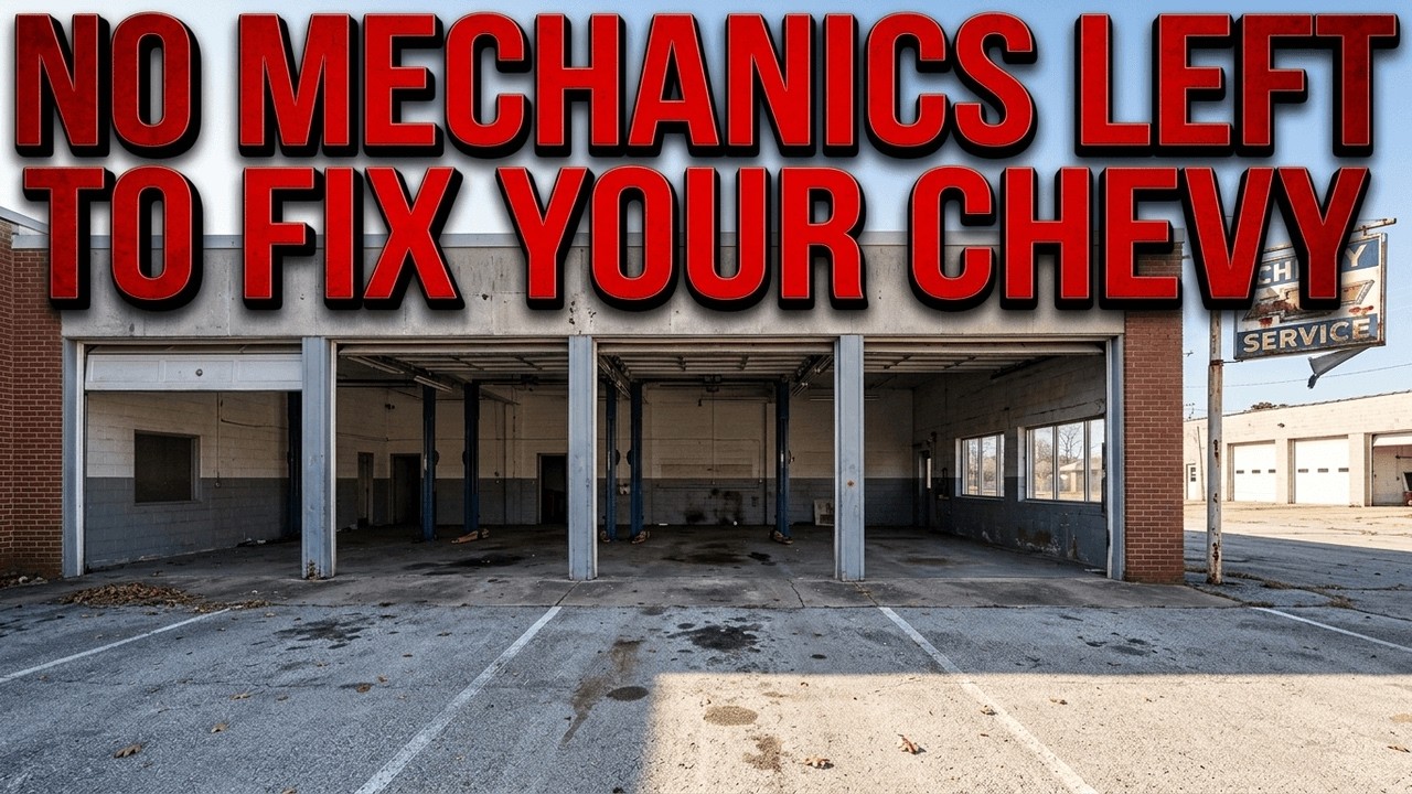 Your Chevy Is UNFIXABLE: Empty Service Bays & NO Mechanics