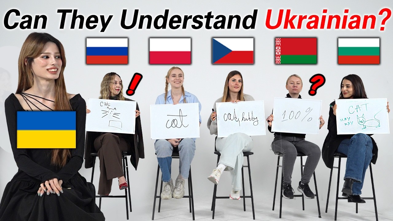 Ukraine Language l Can Slavics Understand Ukraine Language?? How Similar Are They?