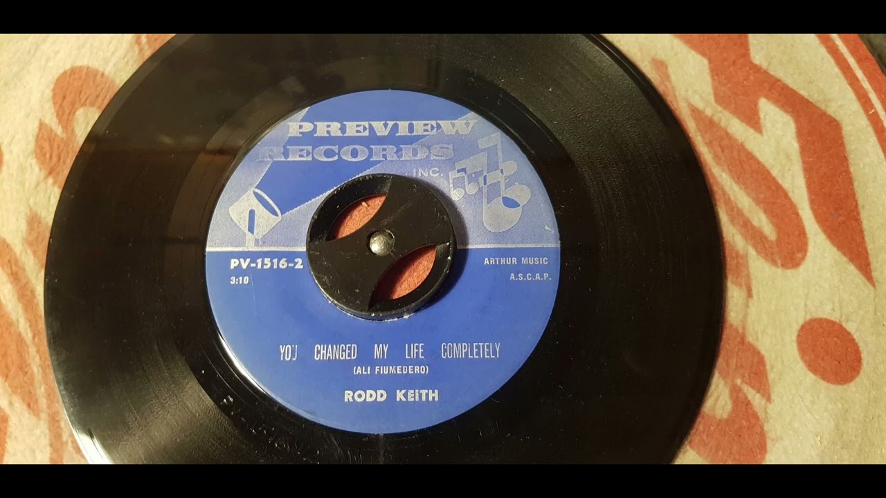 Rodd Keith -- You Changed My Life Completely - 1968 Country - Preview 1516