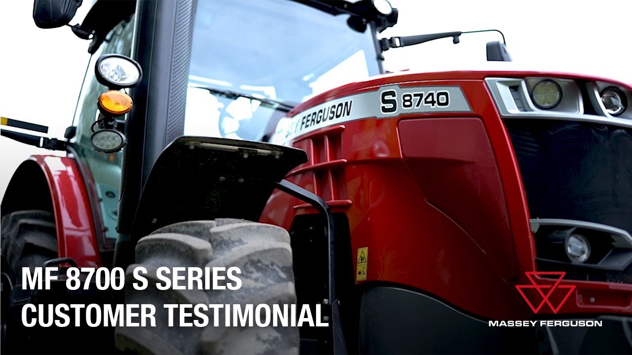 Customer Thoughts on a Massey Ferguson 8700 S Series Tractor