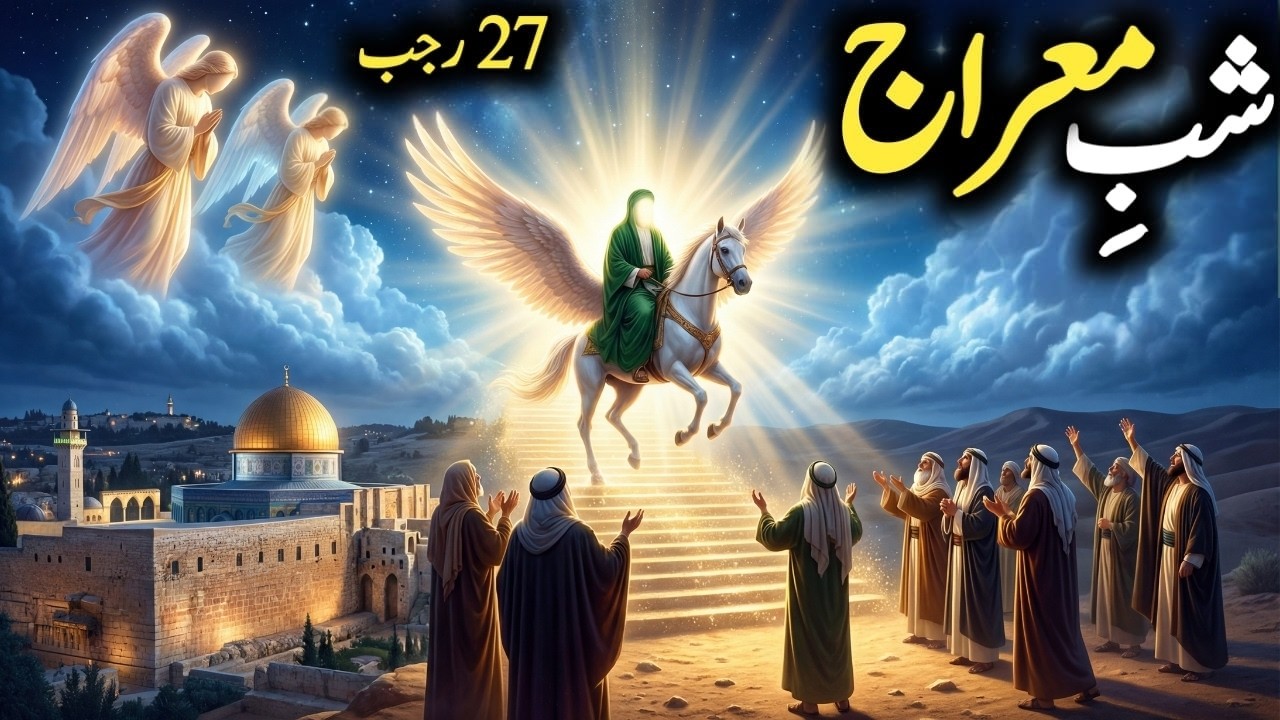 Shab e Miraj ka Mukamal Waqia | Shab e Miraj Muhammad ﷺ ki Allah se Mulaqat 27 rajab