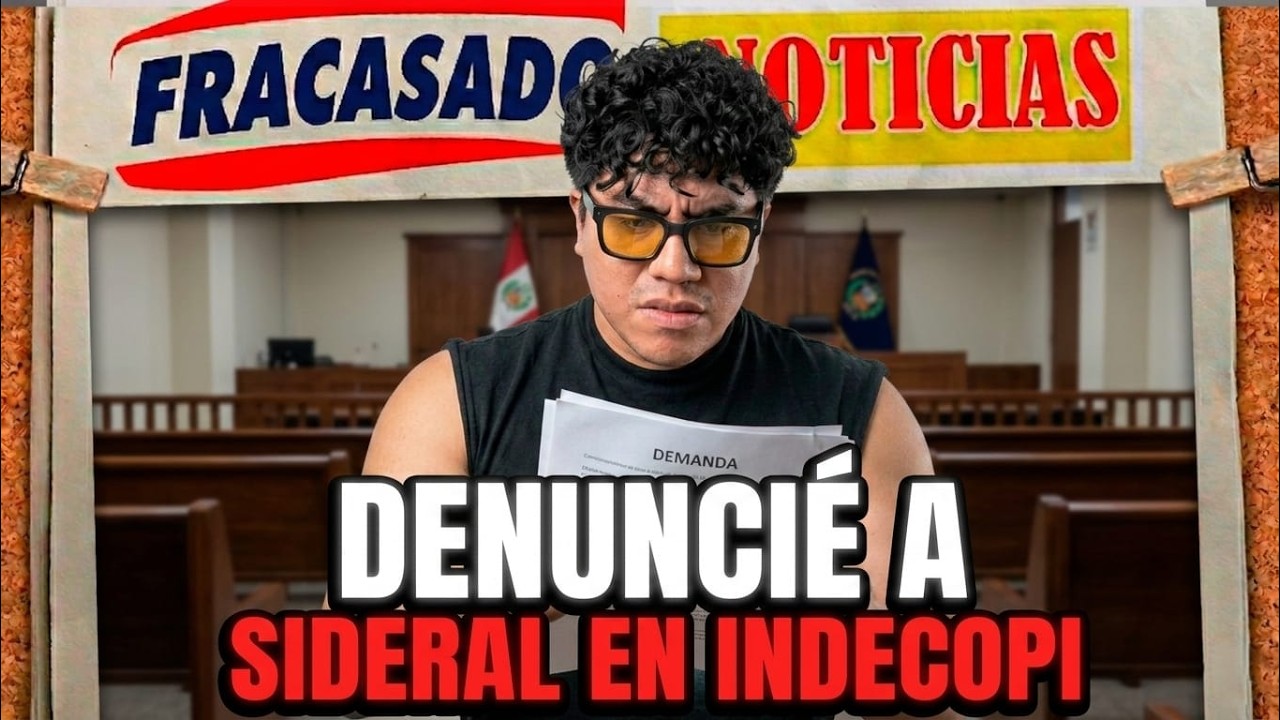 DENUNCIE A SIDERAL A INDECOPI DAAAA | HOY ES MI CUMPLE ENTRA PE 🥳  |  #peru