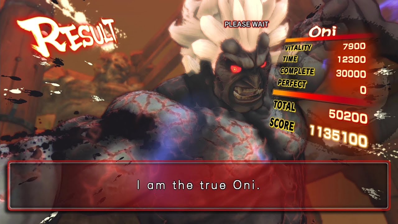 Ultra Street Fighter IV【Arcade – Oni】