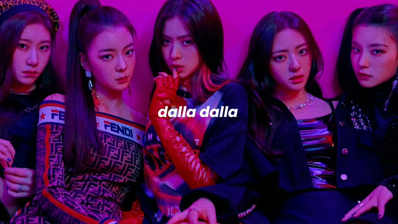 itzy - dalla dalla (slowed + reverb)