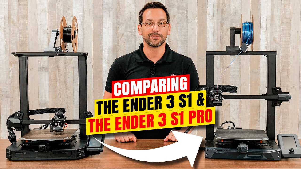 COMPARING THE ENDER 3 S1 & THE S1 PRO