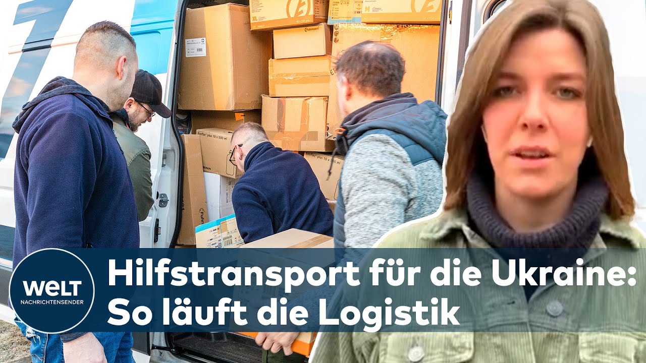 HILFE IN DIE UKRAINE: &bdquo;Wir transportieren Schmerzmittel, Blutstiller, Verbandsmittel und Stofftiere&ldquo;