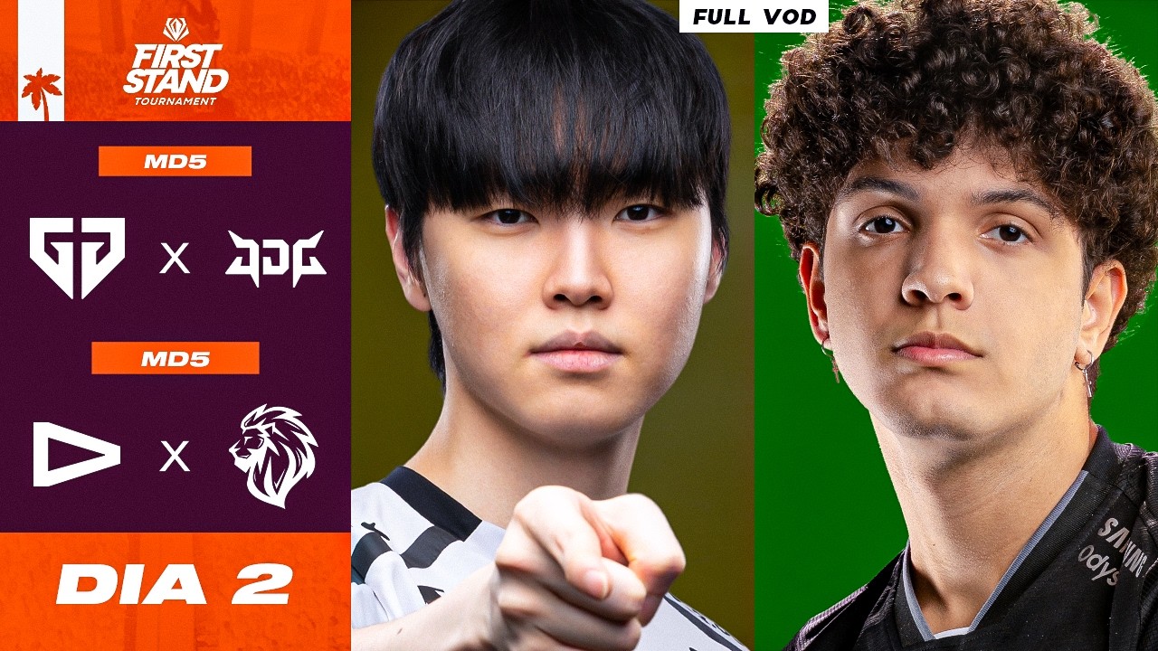 AO VIVO: First Stand | GEN x JDG (MD5) Campeonato Internacional no Brasil | ILHA DAS LENDAS !cupom