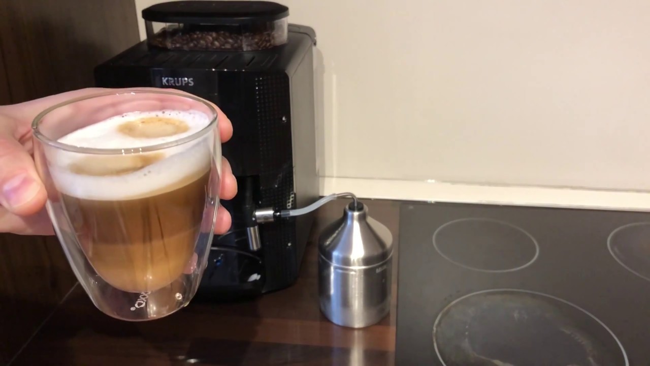 ► Cappuccino on KRUPS Espresseria Auto Pisa EA815070