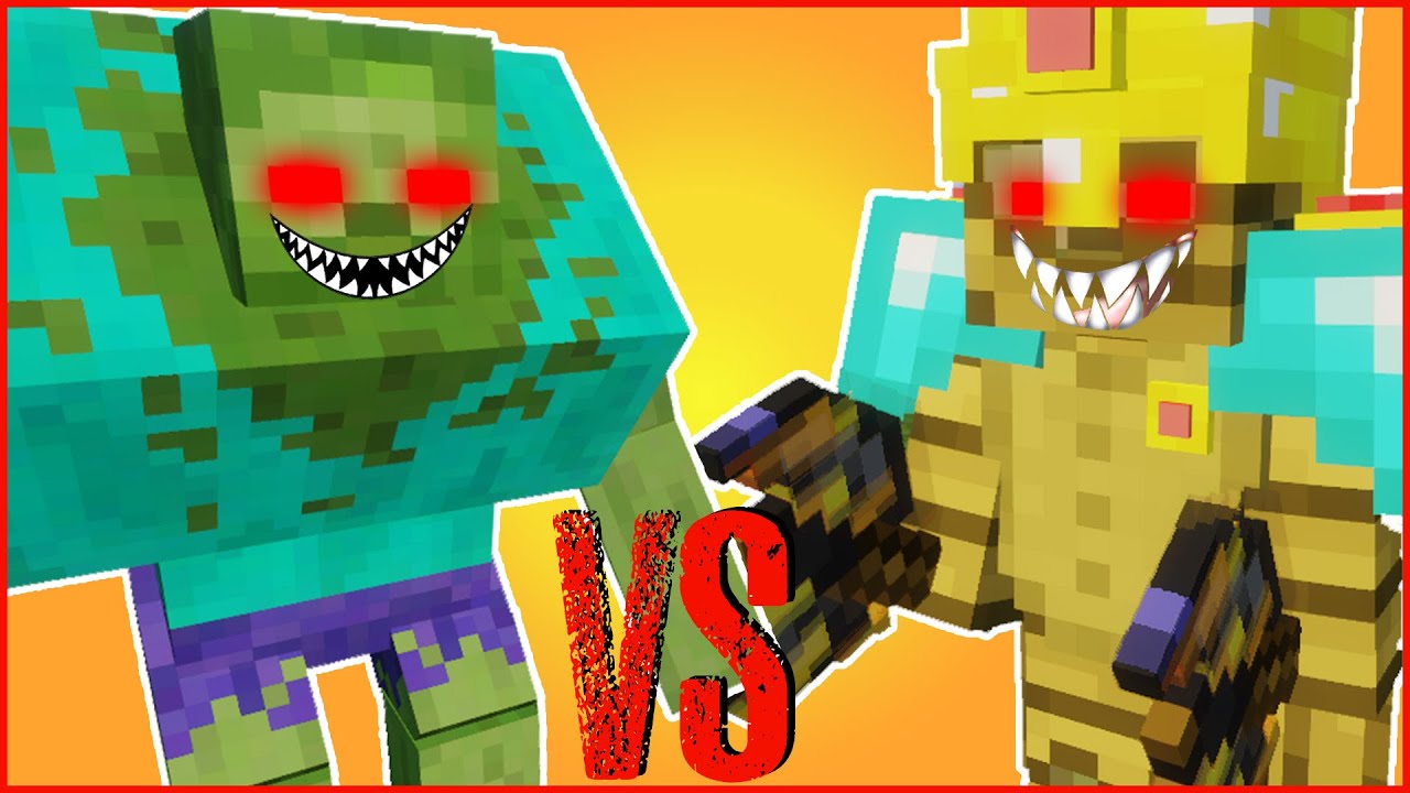 Minecraft - MOB BATTLE TEAM | MUTANT ZOMBIE VS THE EVIL MUMMY (MUTANT CREATURES VS BETTER DUNGEONS)