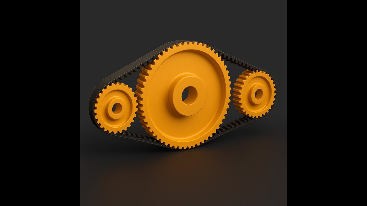 Compact High (40:1) Reduction Ratio Compounded Timing Belt Gearbox – Working Prototype Test