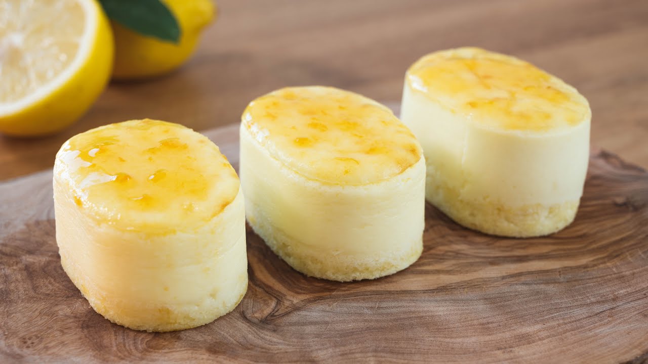 No Music｜Lemon Hanjuku Cheesecake｜Half-baked Cheesecake｜When Lemon Chiffon Meets Cheesecake｜柠檬味半熟芝士～