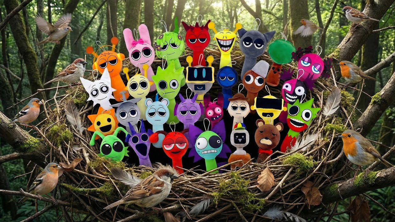 I Checked a Bird Nest and Found ALL the Sprunki?!