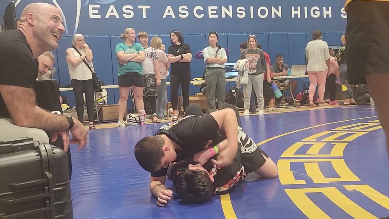 Milo in house no gi bjj match 2