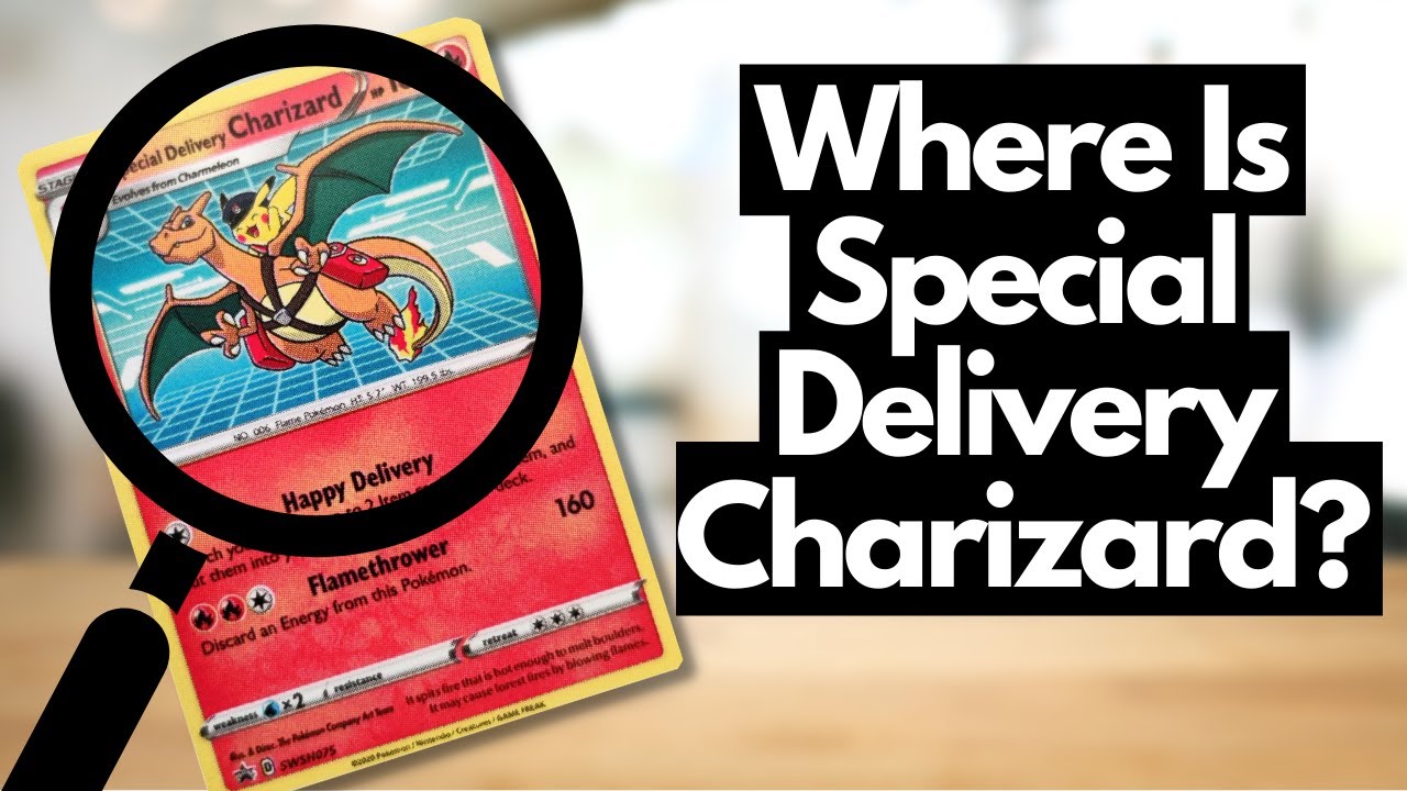 Where Is Special Delivery Charizard?
