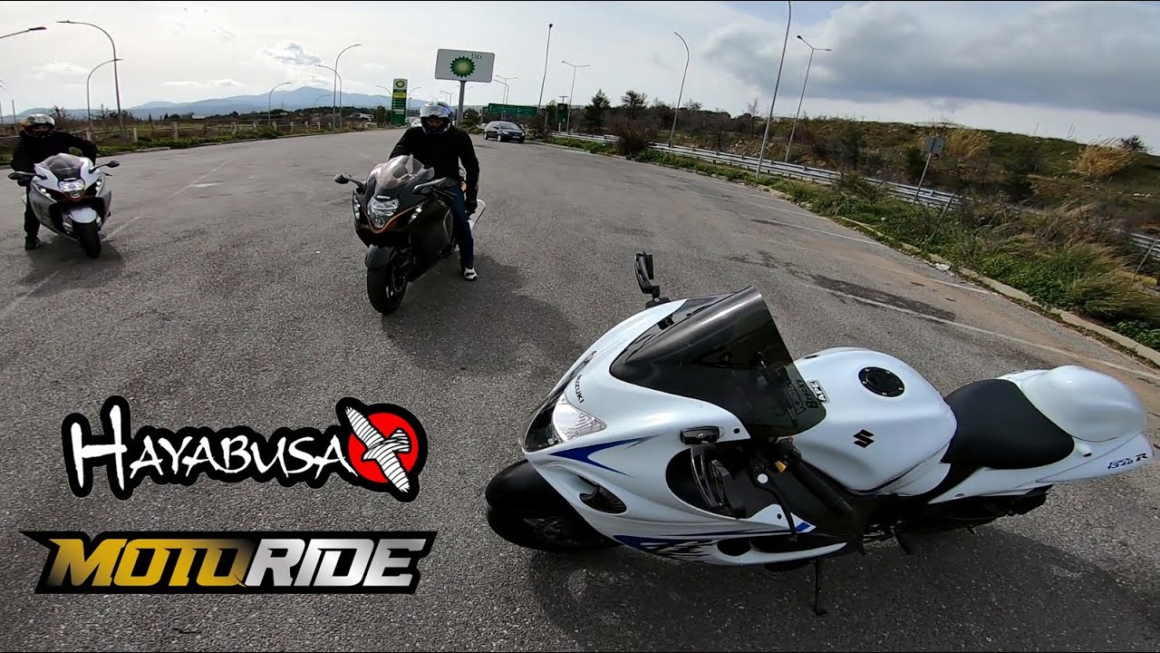 ΒΟΛΤΑΡΟΥΜΕ ΜΕ HAYABUSA GEN2 ΤΟΥ BRO💪RIDER│STAGE 1 BROCKS ALIEN HEAD 2 BLACK FULL SYSTEM│motovlog 254