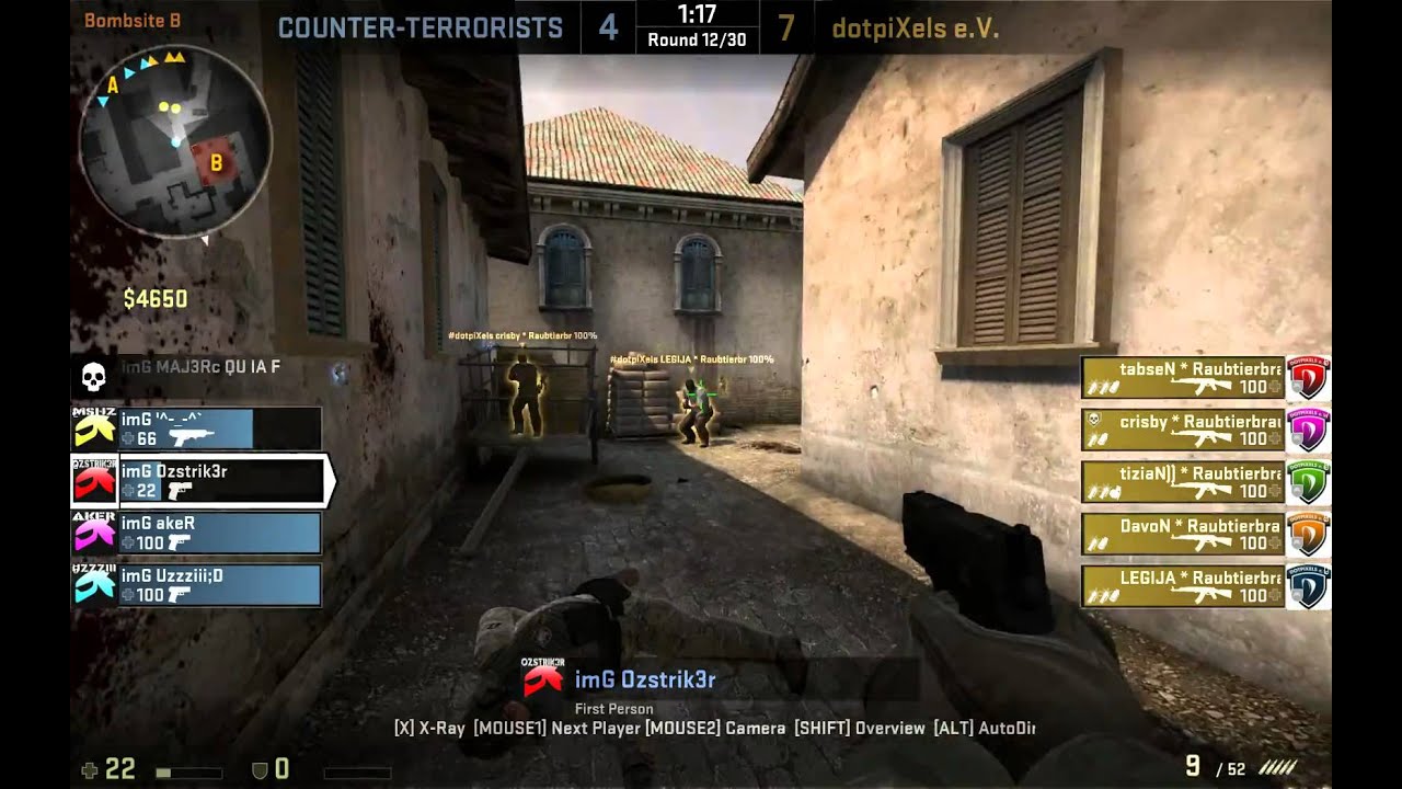 Imaginary Gaming vs dotPixel - RaidCall EMS One Spring 2013 CS:GO cup - de_inferno_se