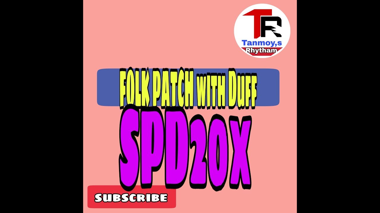 Folk patch spd 20x