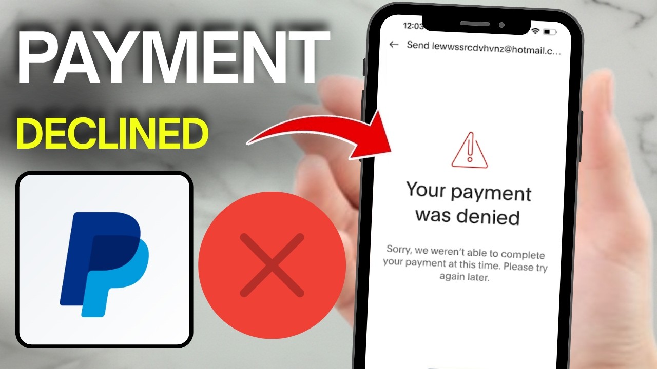 Как исправить ошибку отклонения платежа в PayPal (простое руководство)