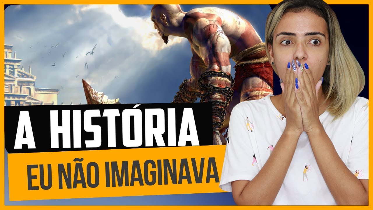 A INCRÍVEL HISTÓRIA DO KRATOS | REACT: Sessão Spoiler - A História de God of War do Sidão do Game