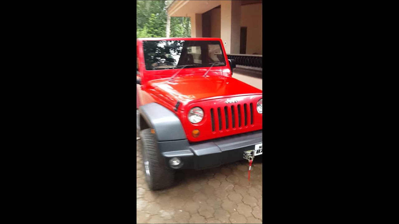 Modified thar to jeep wrangler