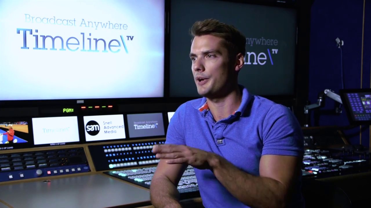 Discover Timeline's IP 4K HDR outside broadcast truck