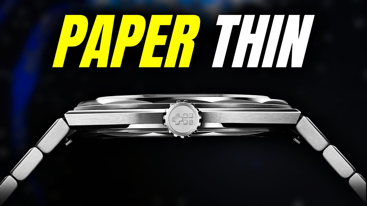 This NEW Christopher Ward Is PAPER THIN