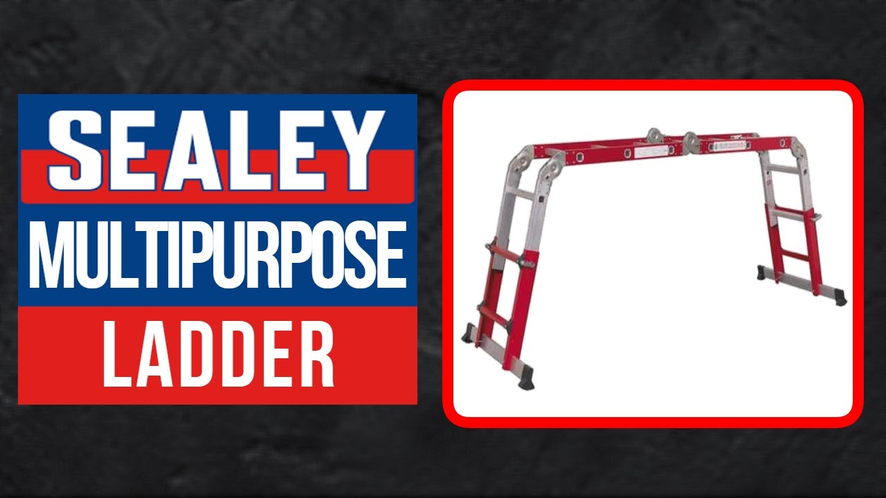 Sealey Multi-Purpose Ladder - Adjustable Height