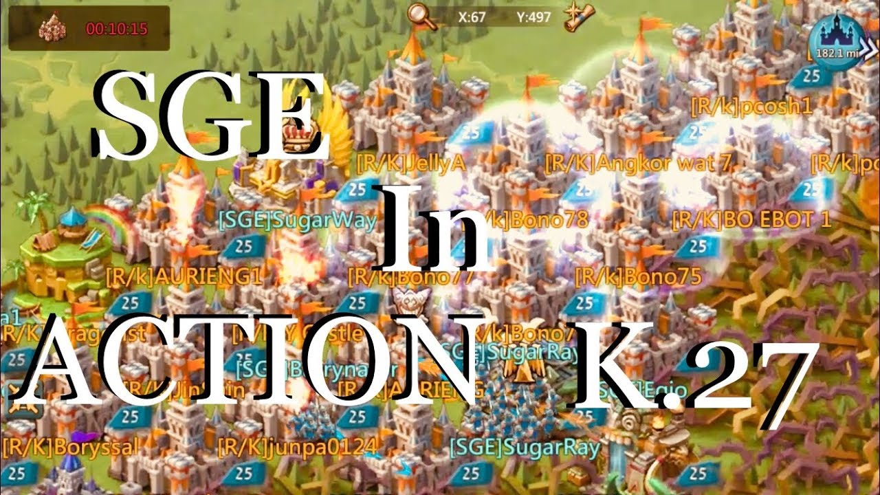 Lords Mobile : Kingdom 27 Rallies -SGE
