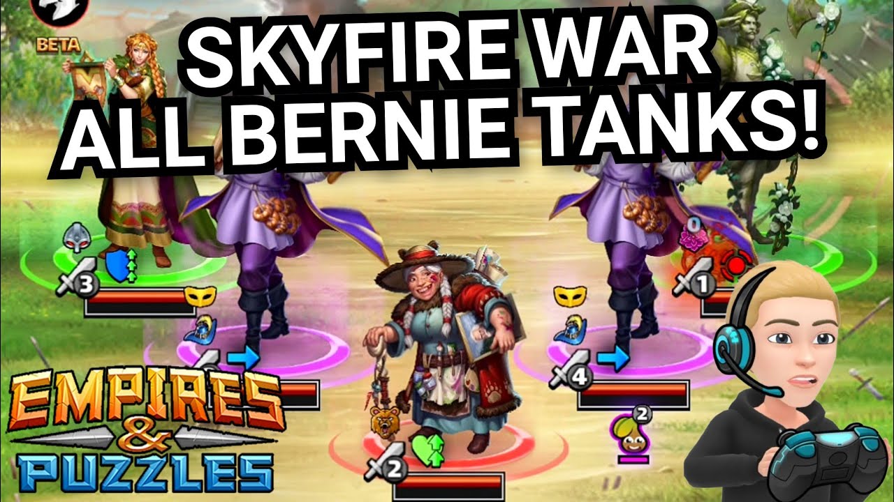 Top 10 Alliance Wars - Skyfire - Praetorian Guardians vs 4ephobnk & Royal Flush - Empires & Puzzles