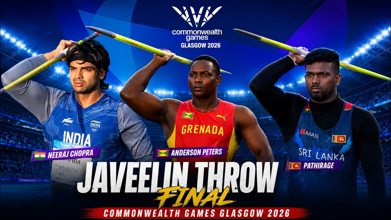 Final 🔥Javelin Throw Commonwealth game Glassgow 2026 ,neerajchopra, Arshad nadeem, peterson #youtube