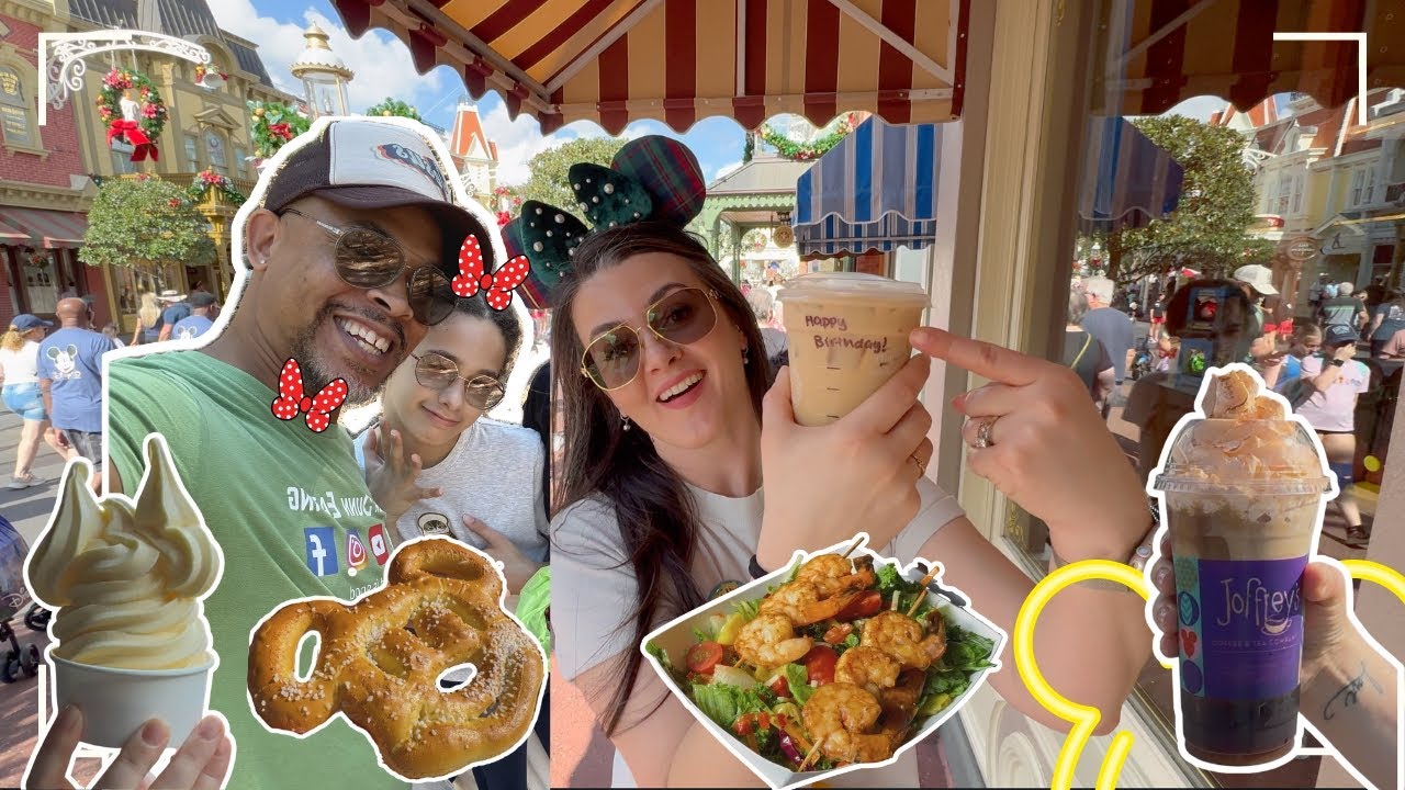 Eating around Magic Kingdom during Thanksgiving week 😋 | Never Dunn Eating